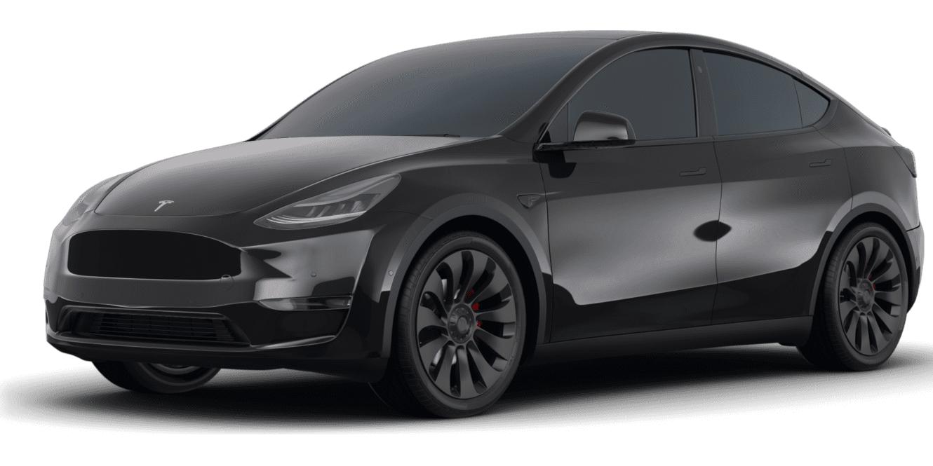 TESLA MODEL Y 2021 5YJYGDEFXMF240232 image